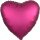 Anagram Folienballon Herz Pink Satin  ø45cm-1St