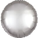 Anagram Folienballon Silber Satin ø45cm...