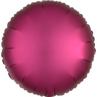 Anagram Folienballon Pink Satin ø45cm unverpackt-1St