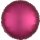 Luftballon Burgund Satin Folie &oslash;45cm