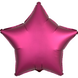 Anagram Folienballon Stern Pink Satin ø45cm unverpackt-1St