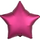 Sternballon Pink Satin Folie ø45cm