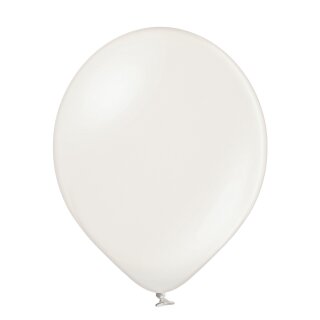 Belbal Premium Luftballon Weiß ø12,5cm Perl-100St