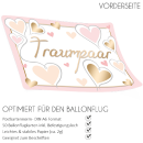 luftballonsDE Ballonflugkarte Traumpaar Herzen-50St