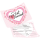luftballonsDE Ballonflugkarte Just Married Herz Rosa-50St