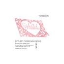 50 Ballonflugkarten GL&Uuml;CKLICH VERHEIRATET Herz rosa