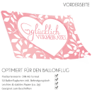 luftballonsDE Ballonflugkarte Glücklich verheiratet...