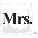 Anagram Folienballon Mrs  ø45cm-1St