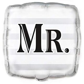Unique Folienballon Mr  ø45cm-1St