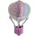 Grabo Folienballon Heiß-Luftballon Girl 91cm-1St