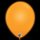 5 LED Luftballons Orange &oslash;25cm