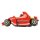 Luftballon Rennwagen Formula 1 Rot Folie 125cm