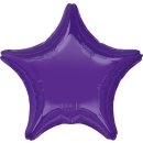 Sternballon Violett Folie &oslash;75cm