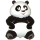 Flexmetal Folienballon Panda 83cm unverpackt-1St