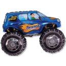 Flexmetal Folienballon Monstertruck Blau 96cm unverpackt-1St