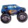 Flexmetal Folienballon Monstertruck Blau 96cm unverpackt-1St