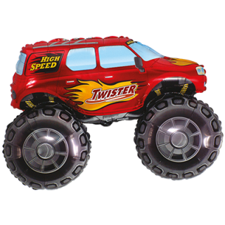 Flexmetal Folienballon Monstertruck Rot 96cm-1St