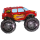 Flexmetal Folienballon Monstertruck Rot 96cm-1St