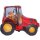 Flexmetal Folienballon Traktor Rot 94cm unverpackt-1St