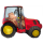 Flexmetal Folienballon Traktor Rot 94cm unverpackt-1St