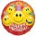 Luftballon Happy Birthday Smiles Folie ø91cm