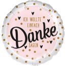 Premioloon Folienballon ich wollte einfach Danke sagen...