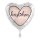 Herzballon Herzlichen Glückwunsch glänzend Folie ø43cm