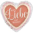 Premioloon Folienballon Alles Liebe zur Hochzeit...