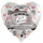 Premioloon Folienballon Just Married Auto  ø43cm-1St
