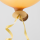 luftballonsDE Ballonverschluss Poly-Fix Gold mit Band ca 120cm-10St