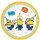 Godan Teller Minions Papier rund 23 cm 8St-1Set