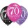 Riethmüller Luftballon -Zahl 70-ø28cm Happy Birthday Mix -6St