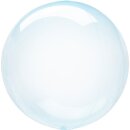 Anagram Folienballon Blau ø56cm Crystal Clearz...