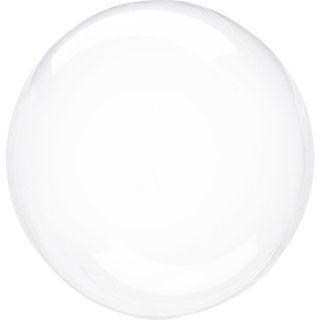 Luftballon Klar Crystal Clearz Folie &oslash;56cm