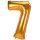 Anagram Folienballon -Zahl 7- Gold 134cm-1St