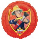 Luftballon Feuerwehrmann Sam Folie &oslash;43cm