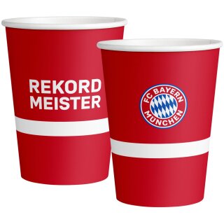 Riethmüller Becher FC Bayern München Papier 500 ml 6St-1Set