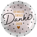 Premioloon Folienballon ich wollte einfach Danke sagen...