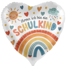 Premioloon Folienballon Hurra ich bin  Schulkind...