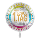 Premioloon Folienballon Mein 1 Schultag Endlich...