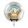 Luftballon Herzlichen Glückwunsch zur Einschulung Schulbus Folie ø43cm