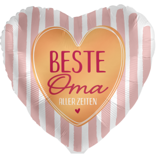 Premioloon Folienballon Beste Oma aller Zeiten  ø43cm-1St