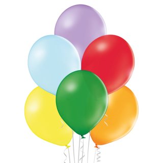 50 Luftballons Mix Pastel &oslash;23cm