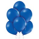 8 Luftballons Blau-Königsblau Pastel ø30cm