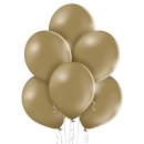 8 Luftballons Braun-Mandelbraun Pastel ø30cm