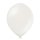 8 Luftballons Weiß Metallic ø30cm