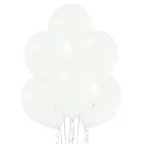 8 Luftballons Wei&szlig; Pastel &oslash;30cm