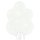 8 Luftballons Weiß Pastel ø30cm