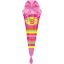 Luftballon ABC Schult&uuml;te Pink Folie 111cm