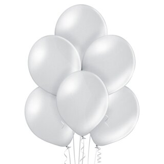 Belbal Premium Luftballon Silber ø30cm Metallic-8St